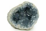 Sparkly, SKy-Blue Celestine (Celestite) Geode - Madagascar #344715-3